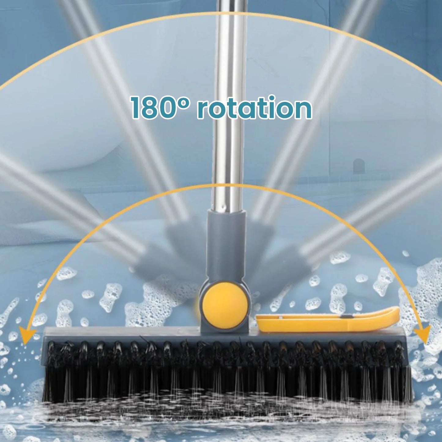 Versatile Floor Scrub Brush